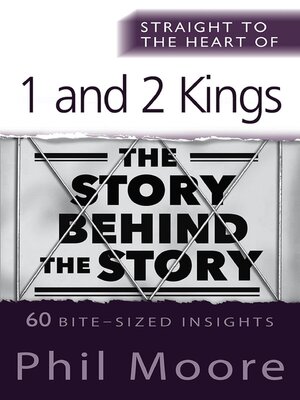 cover image of Straight to the Heart of 1 and 2 Kings
